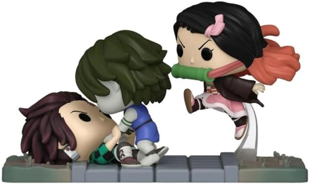 Funko Pop! Moment: Tanjiro & Nezuko VS. Temple Demon N°1419