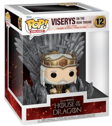 Funko Pop Deluxe House Of The Dragons Viserys On The Iron