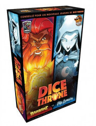 Dice Throne Saison 1 - Barbare vs Elfe lunaire