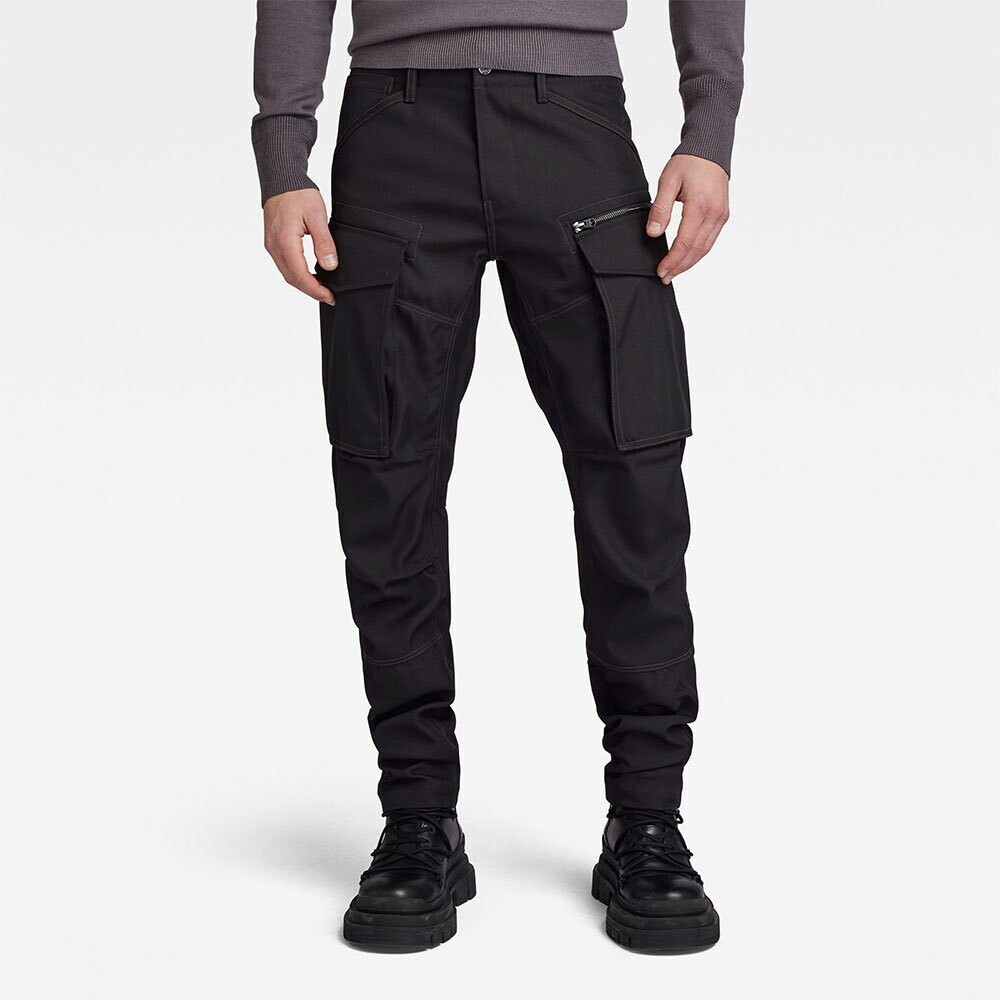 G-Star Rovic Zip 3d Regular Tapered Fit Cargo Pants (D02190-D410-6484) black