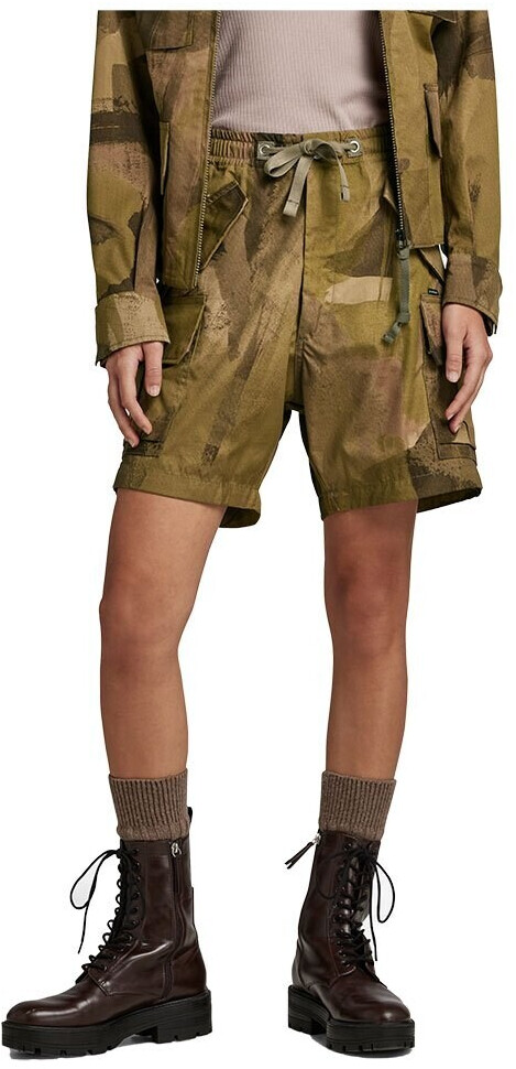 G-Star Straight Fit Cargo Shorts Woman (D22899-D386-D940) green