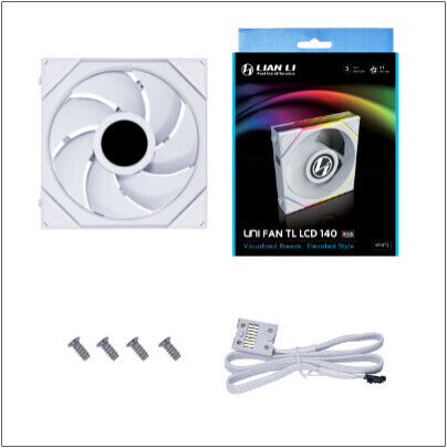 Lian Li UNI FAN TL LCD 140mm White