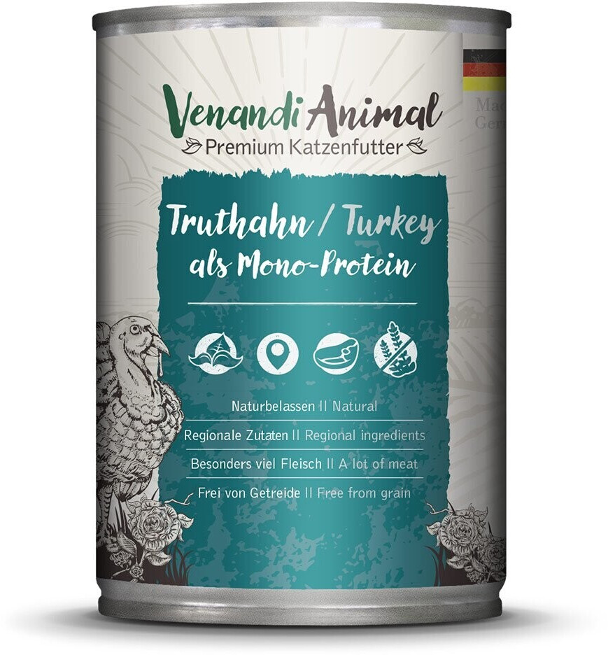Venandi Animal Monoprotein Wet Food turkey
