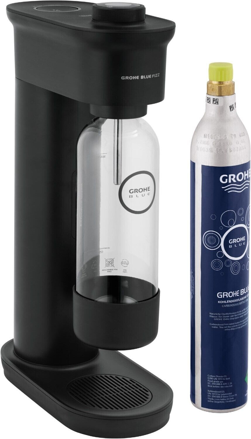 GROHE Blue Fizz Advanced Trinkwassersprudler Starter Set schwarz ab 153,67  €