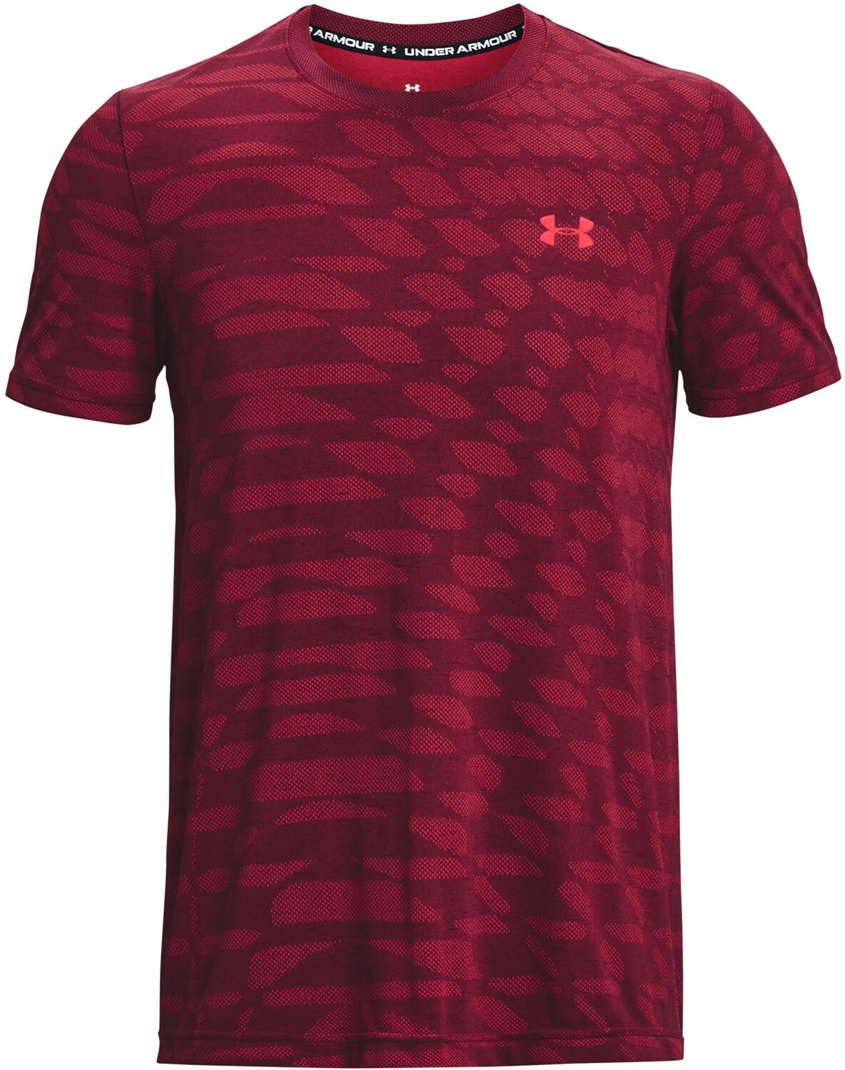 Under Armour UA Seamless Ripple Kurzarm Oberteil fur Herren 1379281 dark maroon beta ab 33 45 Preisvergleich bei idealo