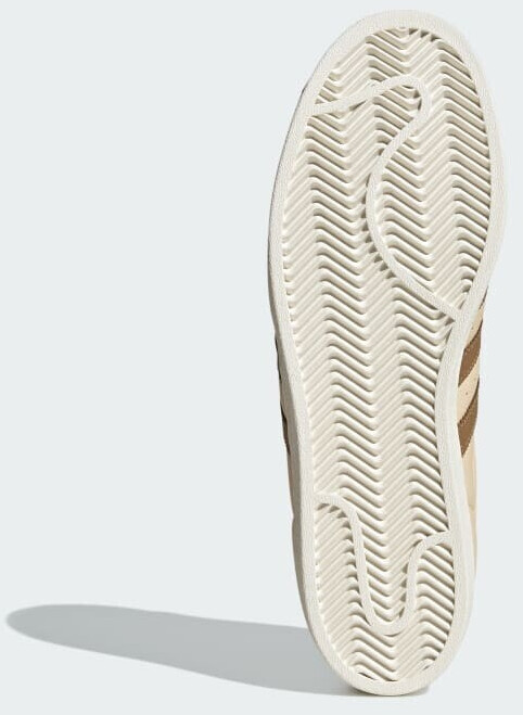 Superstar white-brown-white top