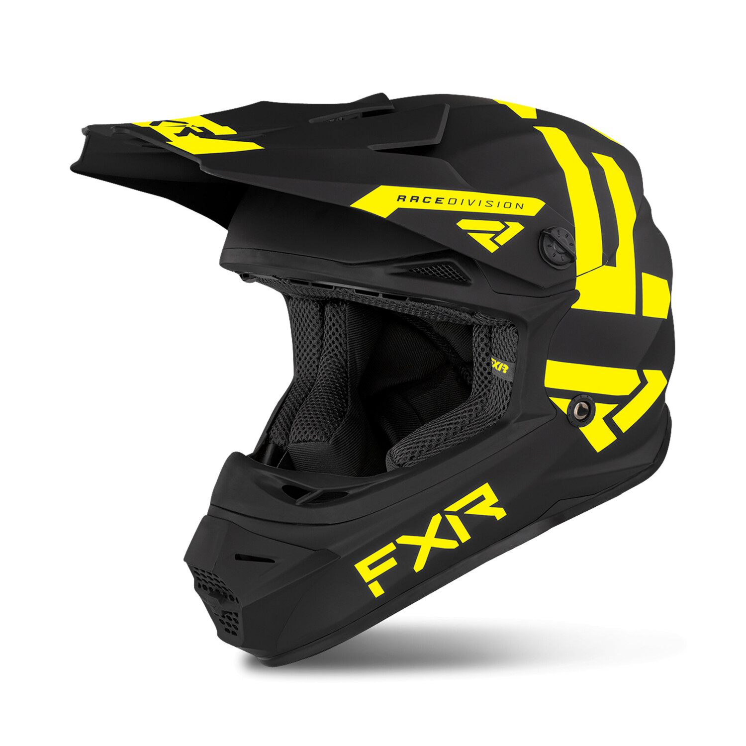 Photos - Motorcycle Helmet FXR Legion MX Gear Youth black/yellow 