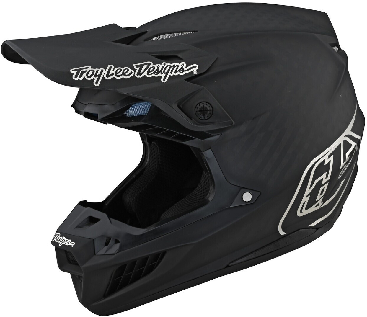 Troy Lee Designs SE5 Stealth Carbon black/grey/silver