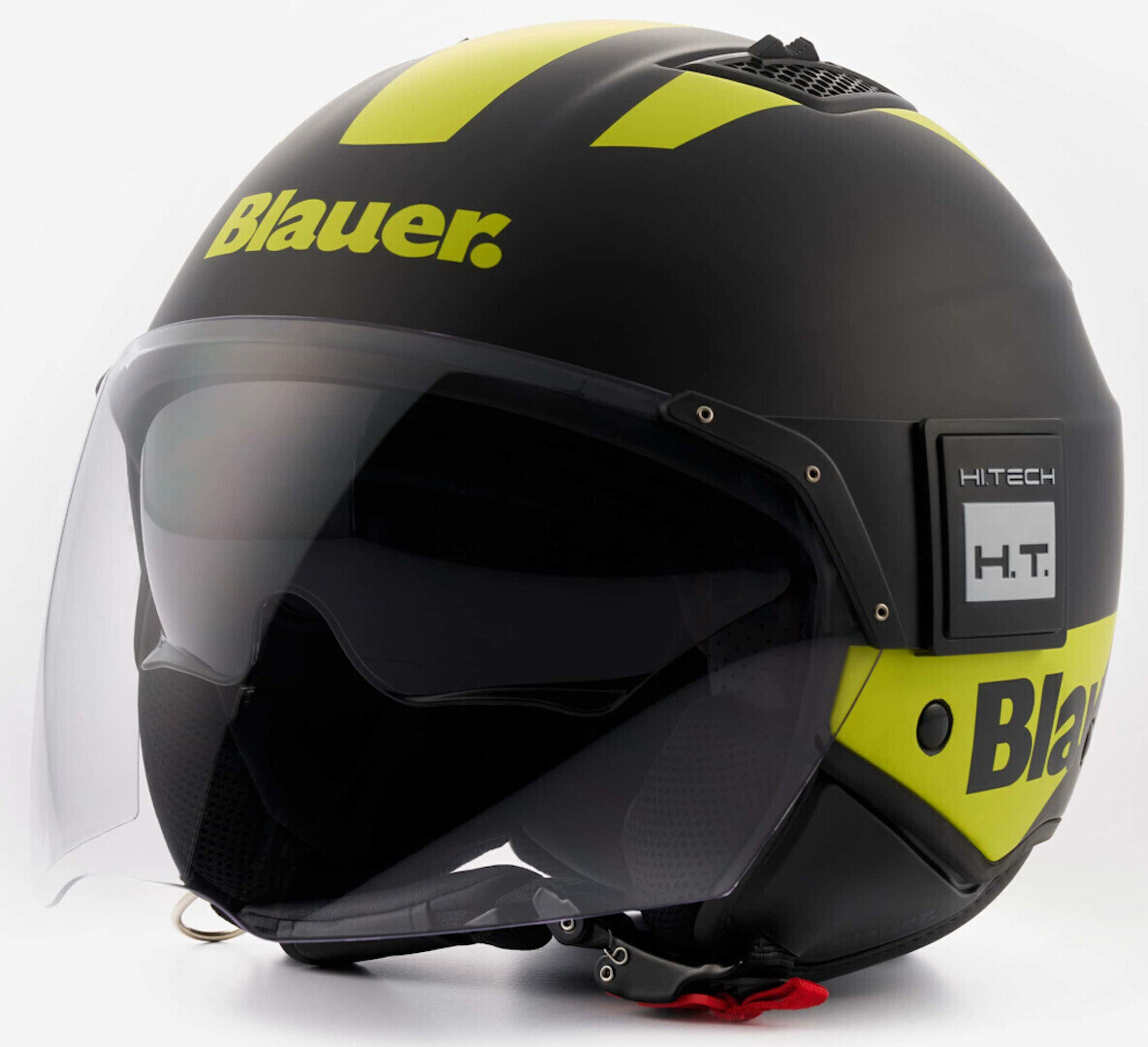 Photos - Motorcycle Helmet Blauer. Blauer HT BET HT black/yellow