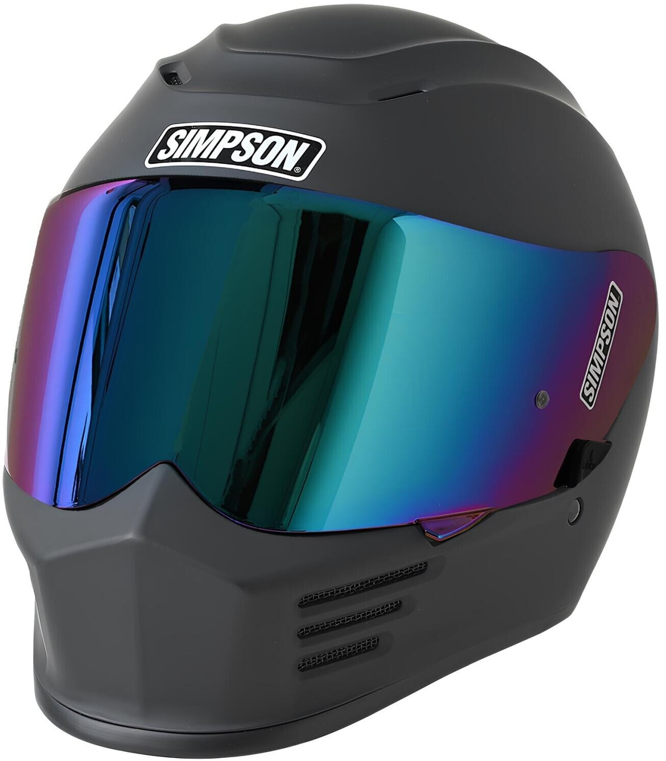 Simpson Speed Full Face Helmet Solid black matt