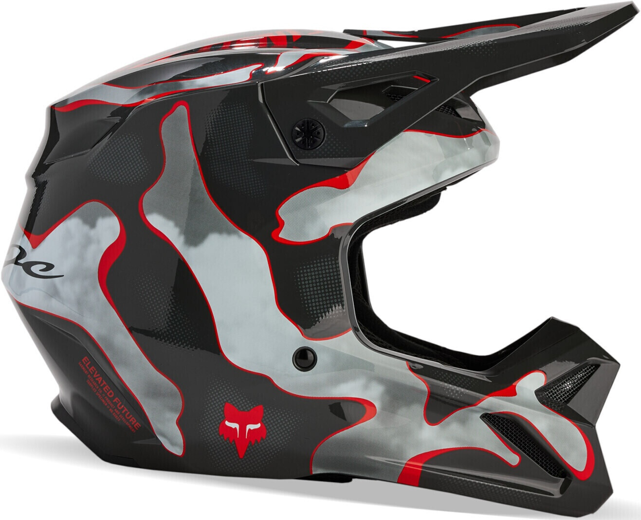 Fox V1 Atlas MIPS Youth black/grey/red
