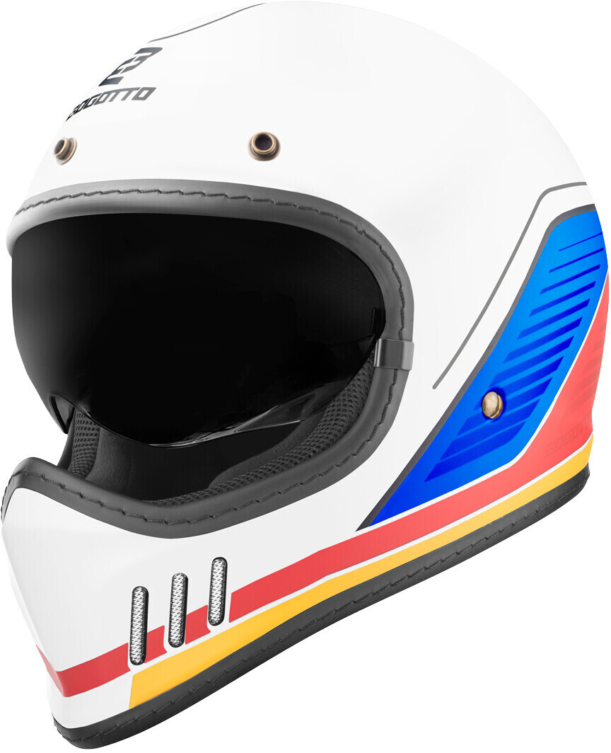Bogotto FF980 EX-R Caferacer Cross white/red/blue