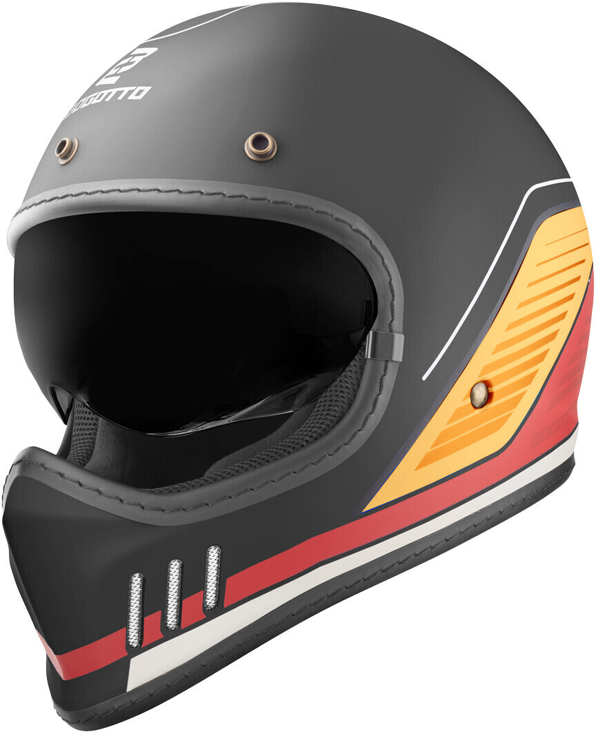 Bogotto FF980 EX-R Caferacer Cross black/red/yellow