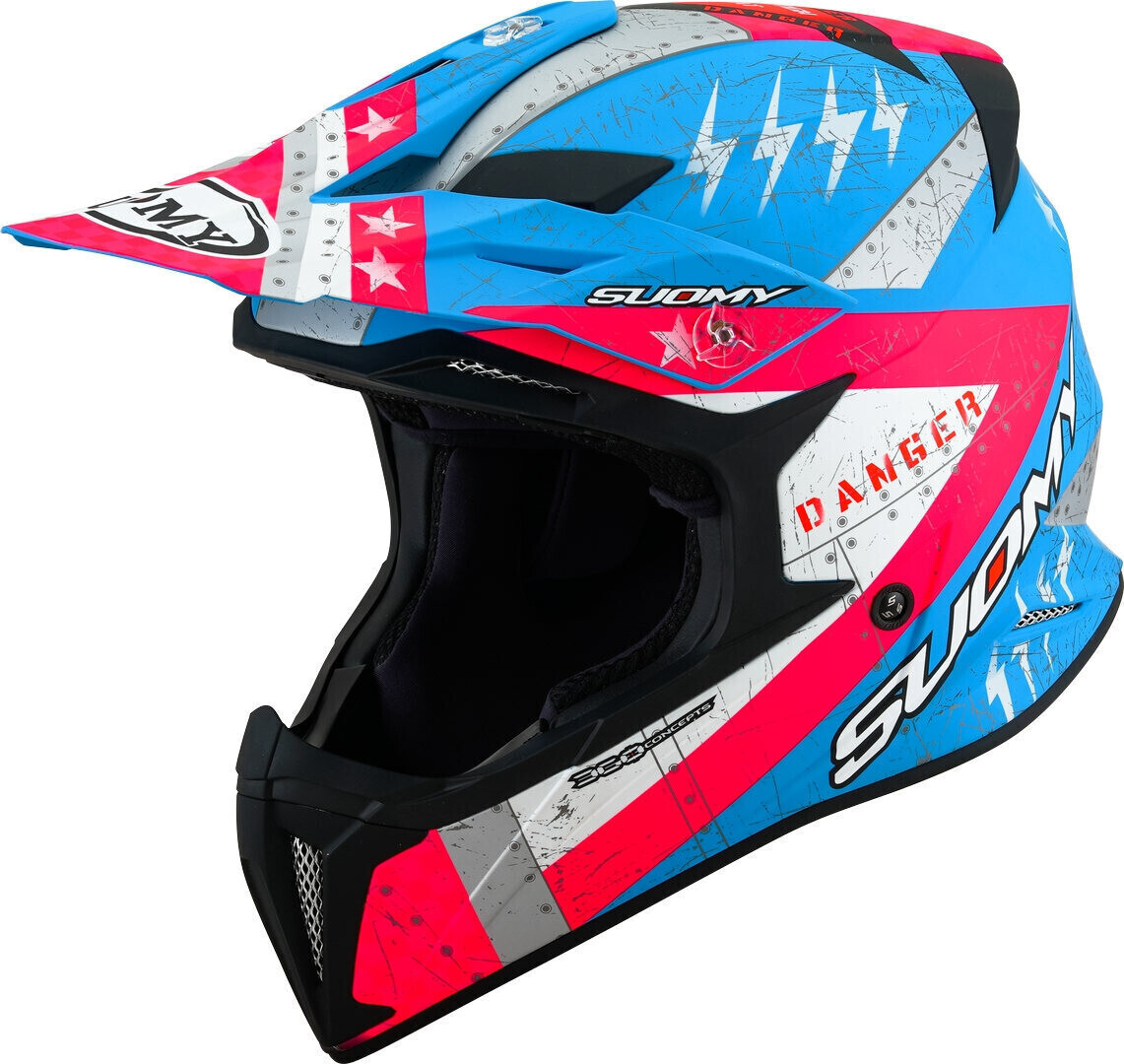 Suomy F5 Legion black/grey/blue