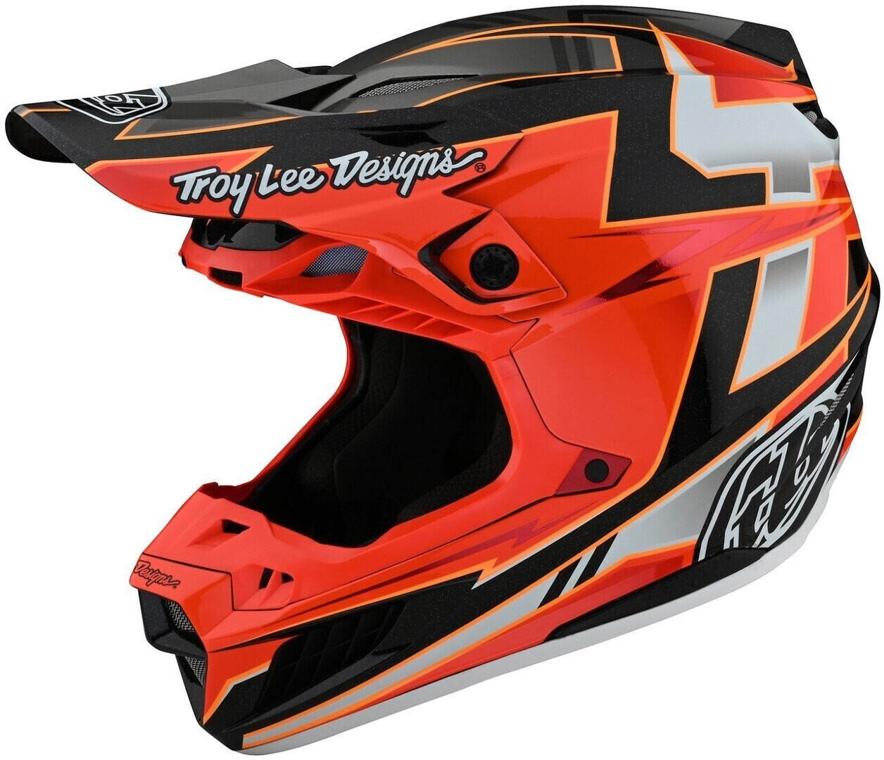 Photos - Motorcycle Helmet TLD Troy Lee Designs Troy Lee Designs SE5 Graph black/red 
