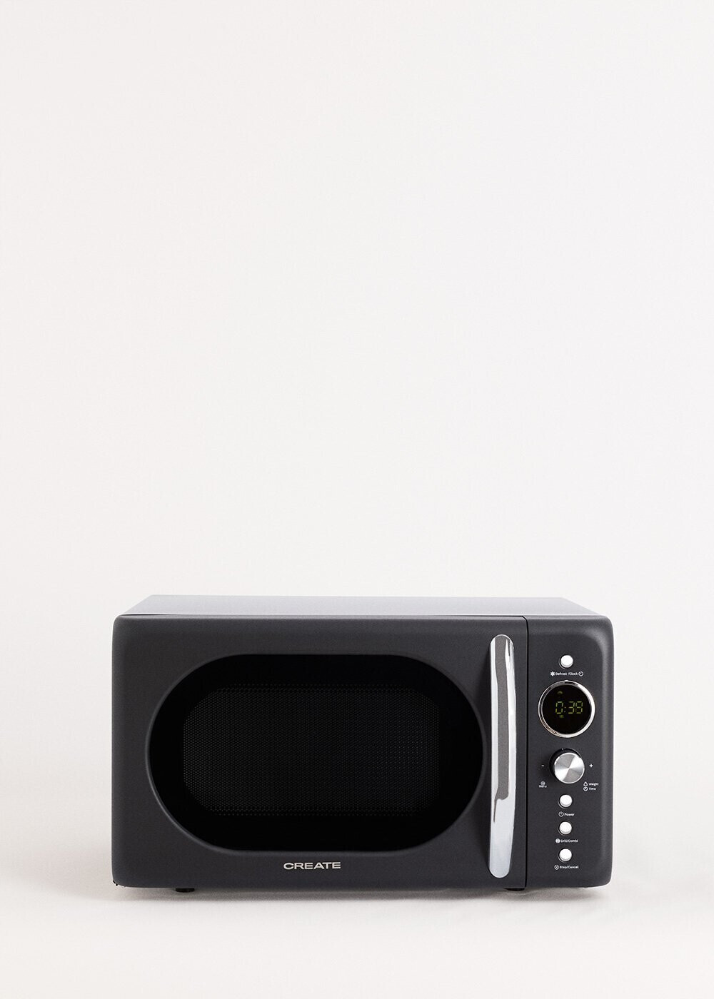 CREATE Microwave Retro Black