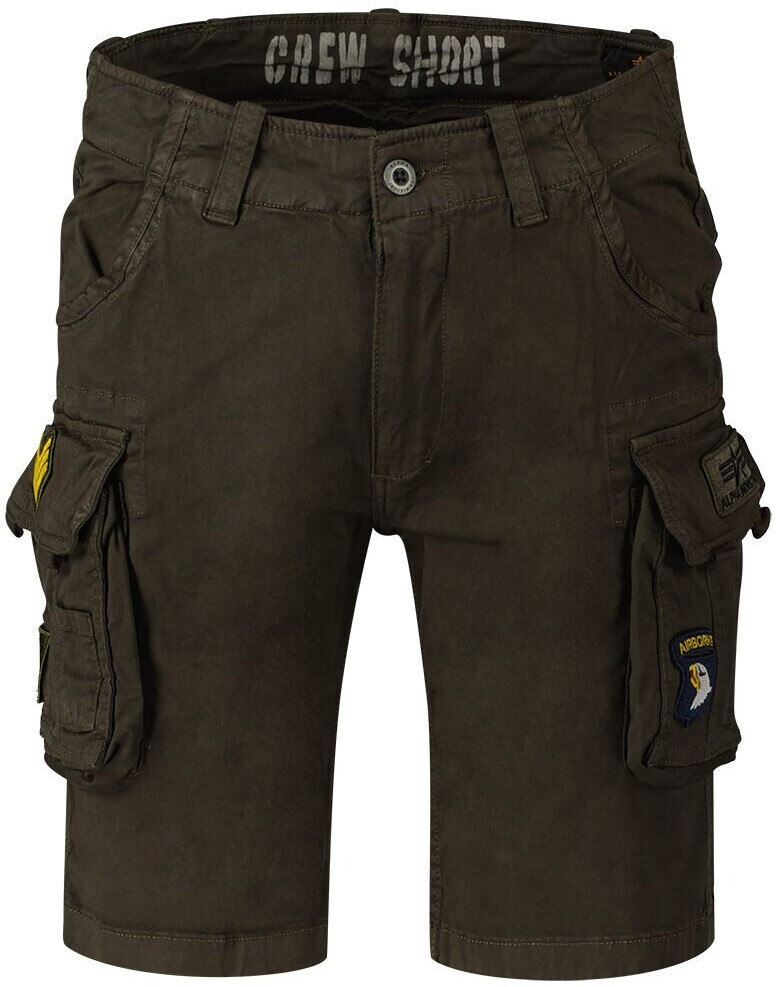 Alpha Industries Crew Patch Shorts (186209) greyblack