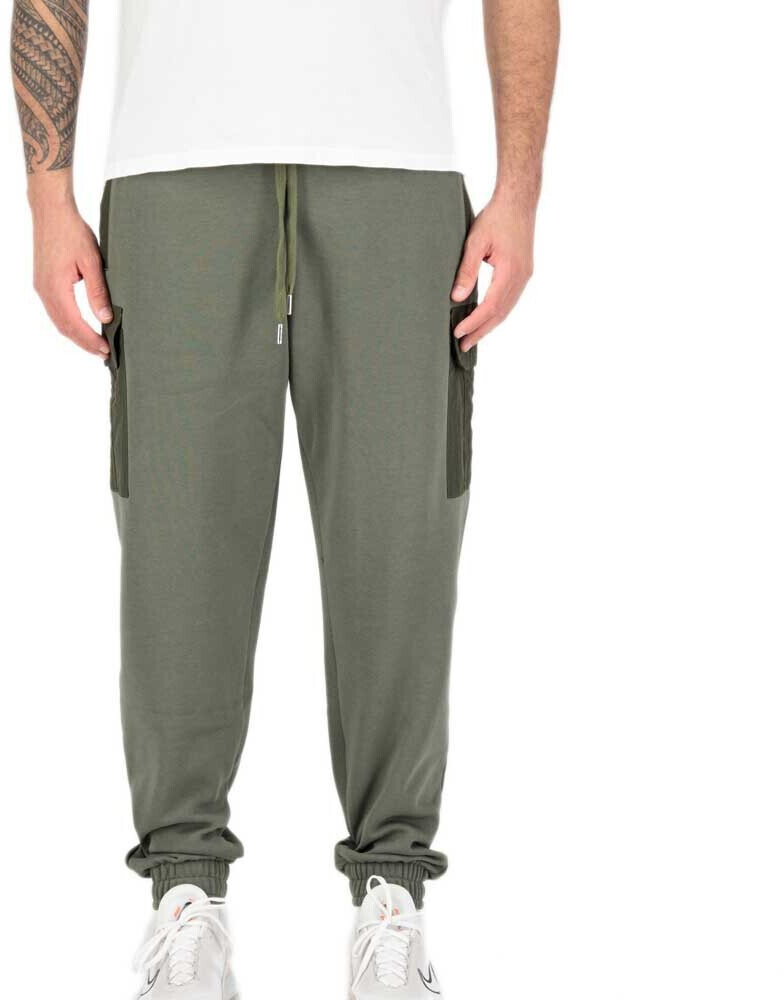 Alpha Industries Nylon Cargo Joggers (108363-142) green