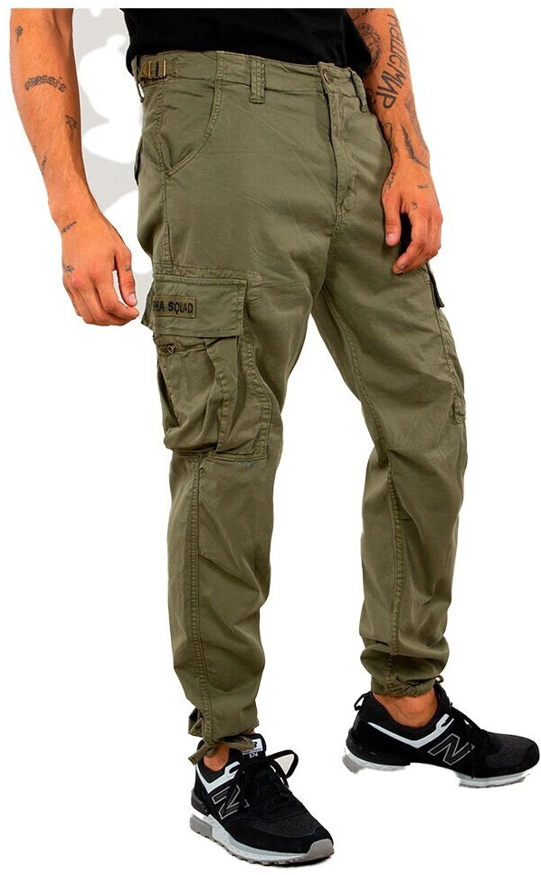 Alpha Industries Squad Cargo Pants (188202-011) green