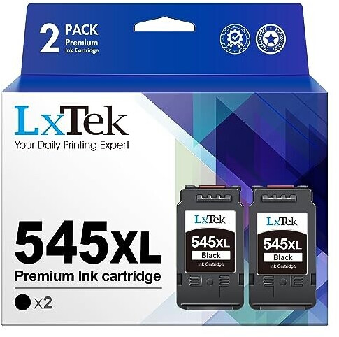 Photos - Ink & Toner Cartridge LxTek Ink for Canon PG-545XL Black 2 Pack 