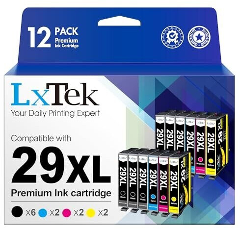 Photos - Ink & Toner Cartridge LxTek Ink for Epson 29XL 12 Pack 