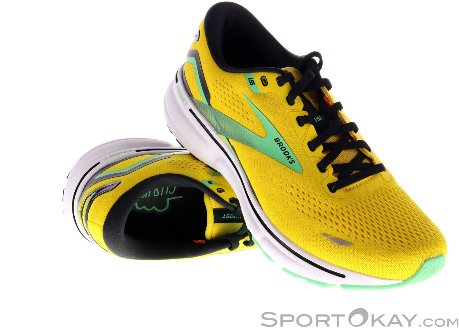Brooks ghost 8 yellow best sale