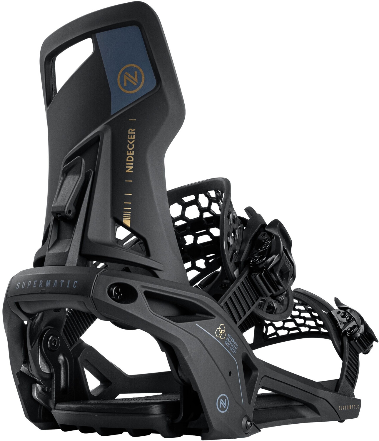 Nidecker Supermatic (2024) Snowboard Bindings ab 427,45 € (Black  