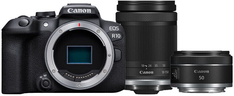 Canon EOS R10 Kit 18-150mm + 50mm
