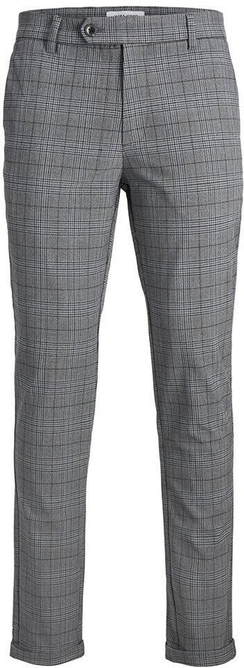 Jack & Jones Marco Connor Akm Chino Pants (12193553) Asphalt/Detail Check