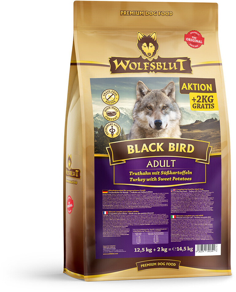 Wolfsblut Cold River Adult Forelle mit Süßkartoffeln Hunde Trockenfutter 12,5 kg