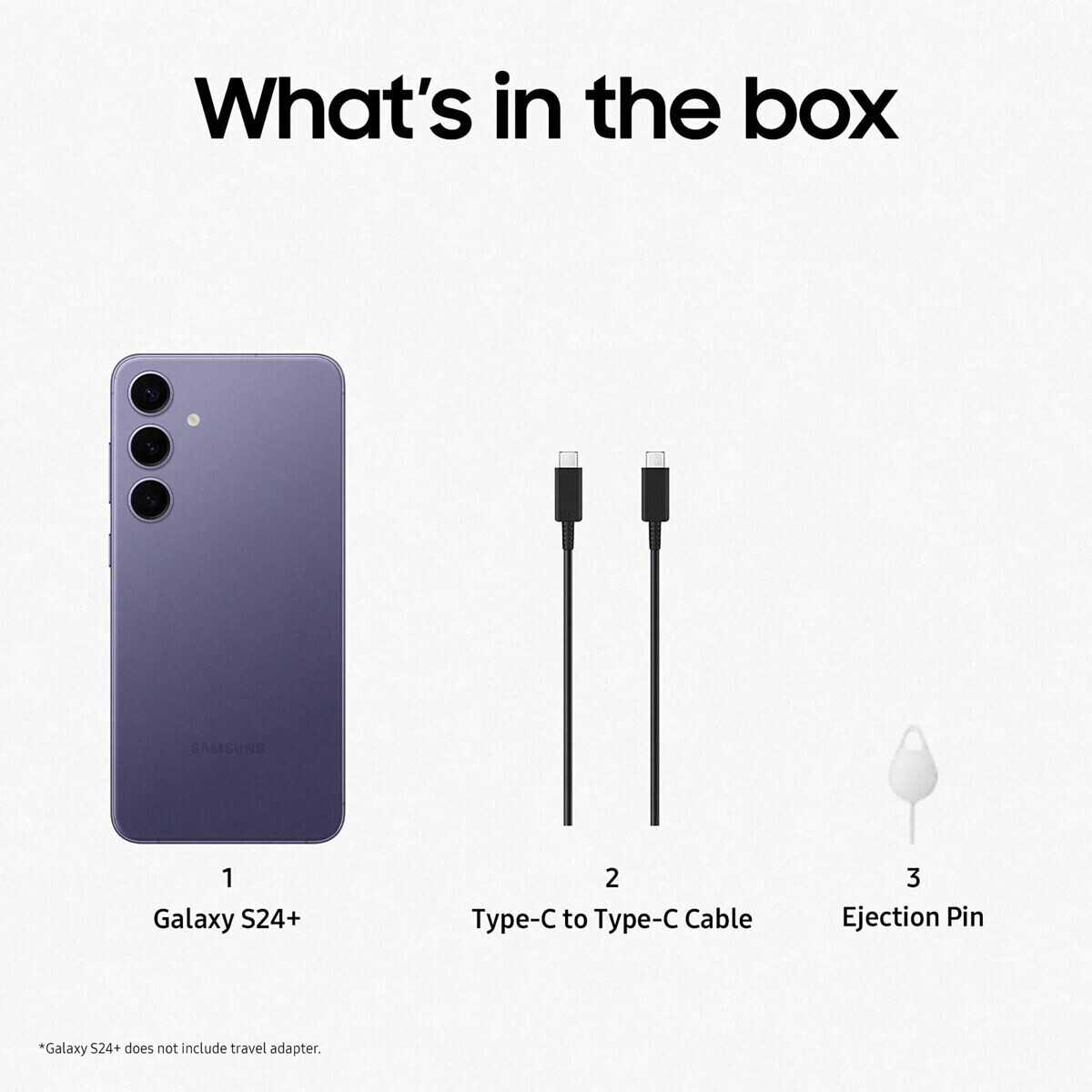 Samsung Galaxy S24+ 512GB Cobalt Violet