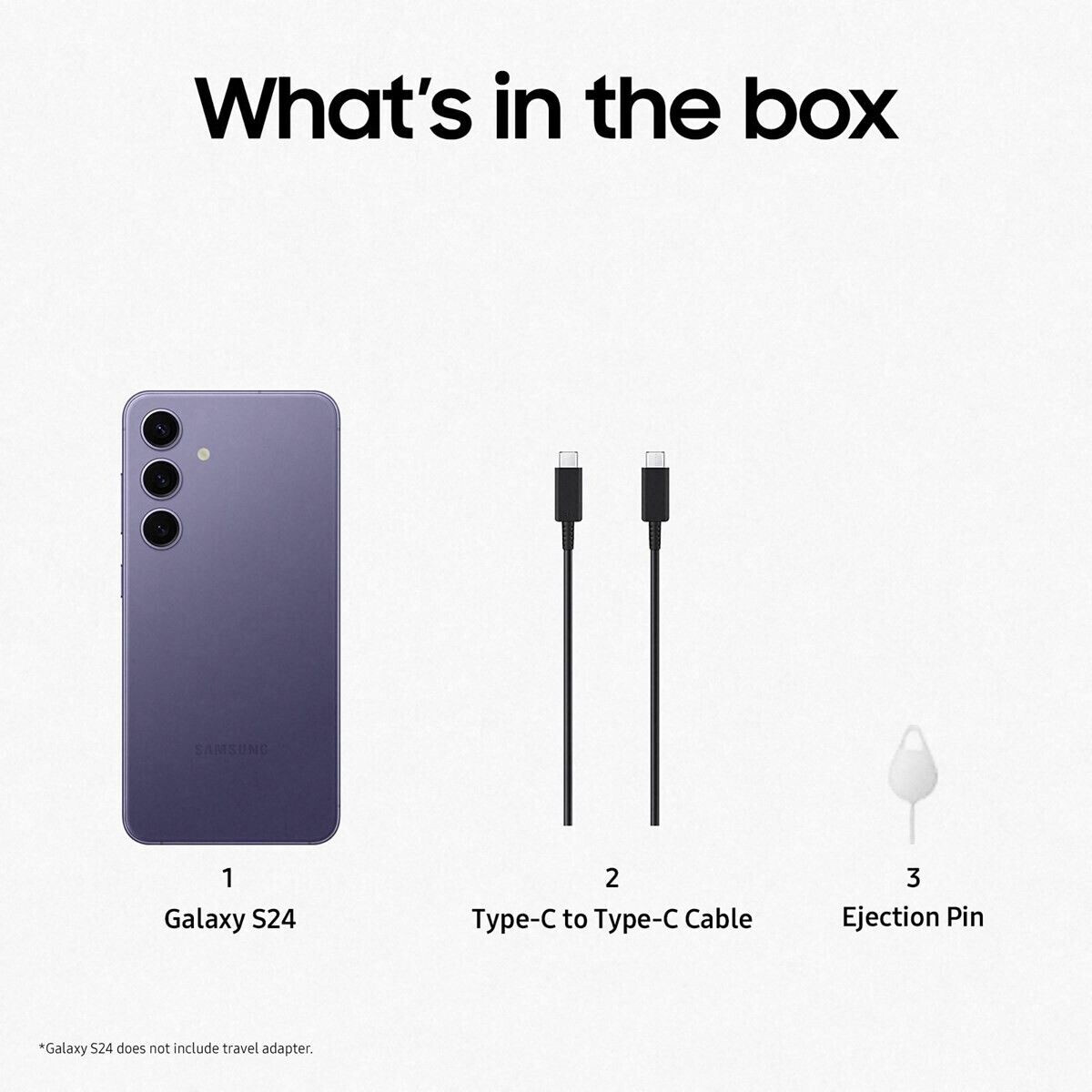 Samsung Galaxy S24 128GB Cobalt Violet