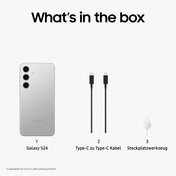 Samsung Galaxy S24 256GB Marble Gray, Bild 8