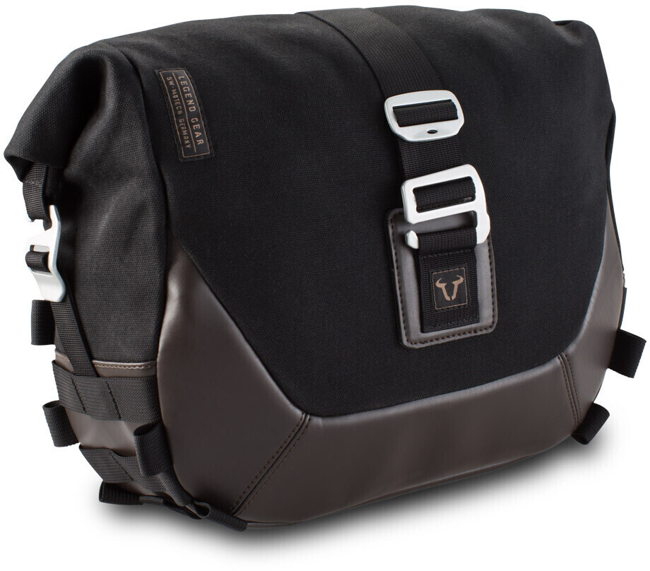 SW-Motech Legend Gear Side Bag LC1 9.8 l. black/brown for SLC Side Carrier left