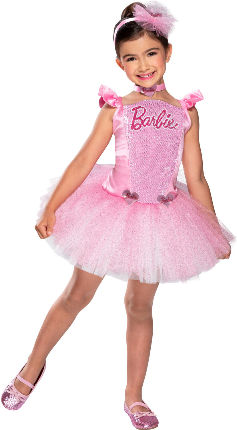 Rubie's Barbie Princess Costume with Hair Band 7-8 Years