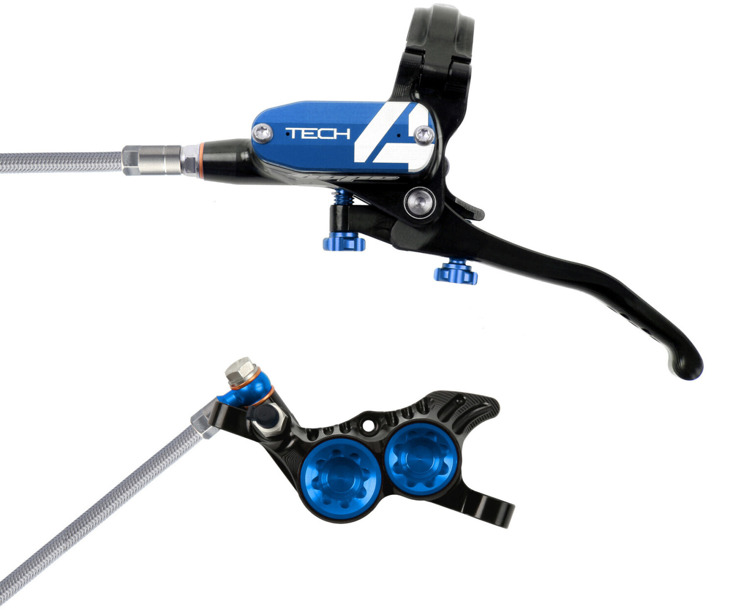 Hope 4 V4 front disc break blue