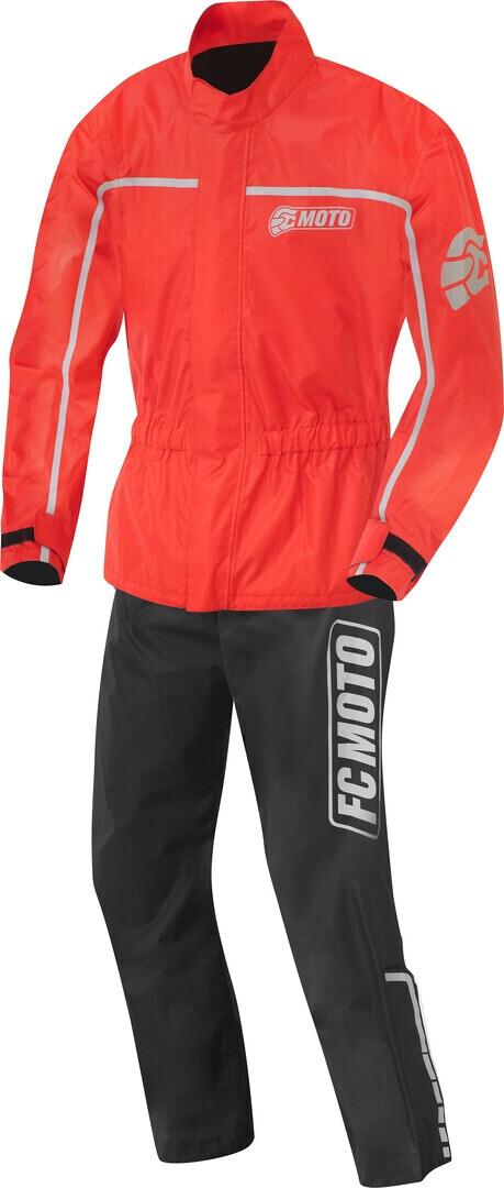 FC-Moto Urban Rain Kit 2pcs. black/red