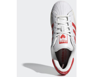 Adidas Superstar Women cloud white bright red wonder clay a 122 00 oggi Migliori prezzi e offerte su idealo