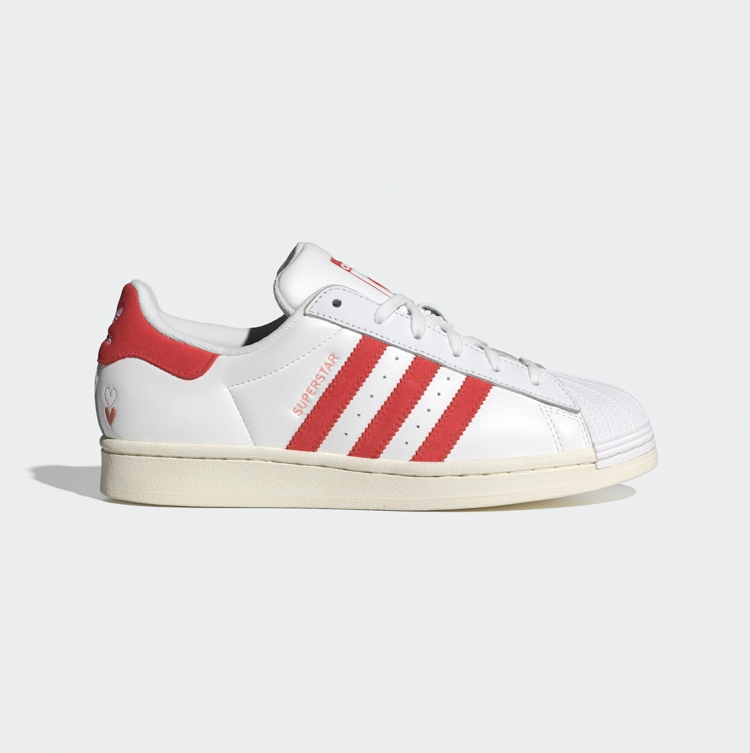 Adidas Superstar Women cloud white bright red wonder clay a 122 00 oggi Migliori prezzi e offerte su idealo