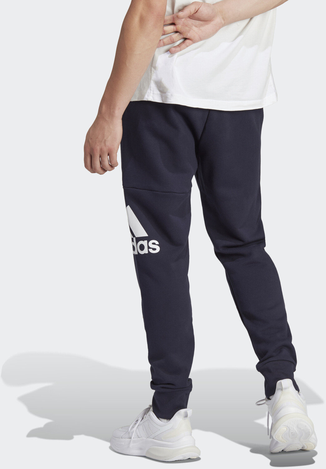 Buy Adidas Essentials French Terry Tapered Cuff Logo Pants Men HA4344 legend ink from 27.49 Today Best Deals on idealo