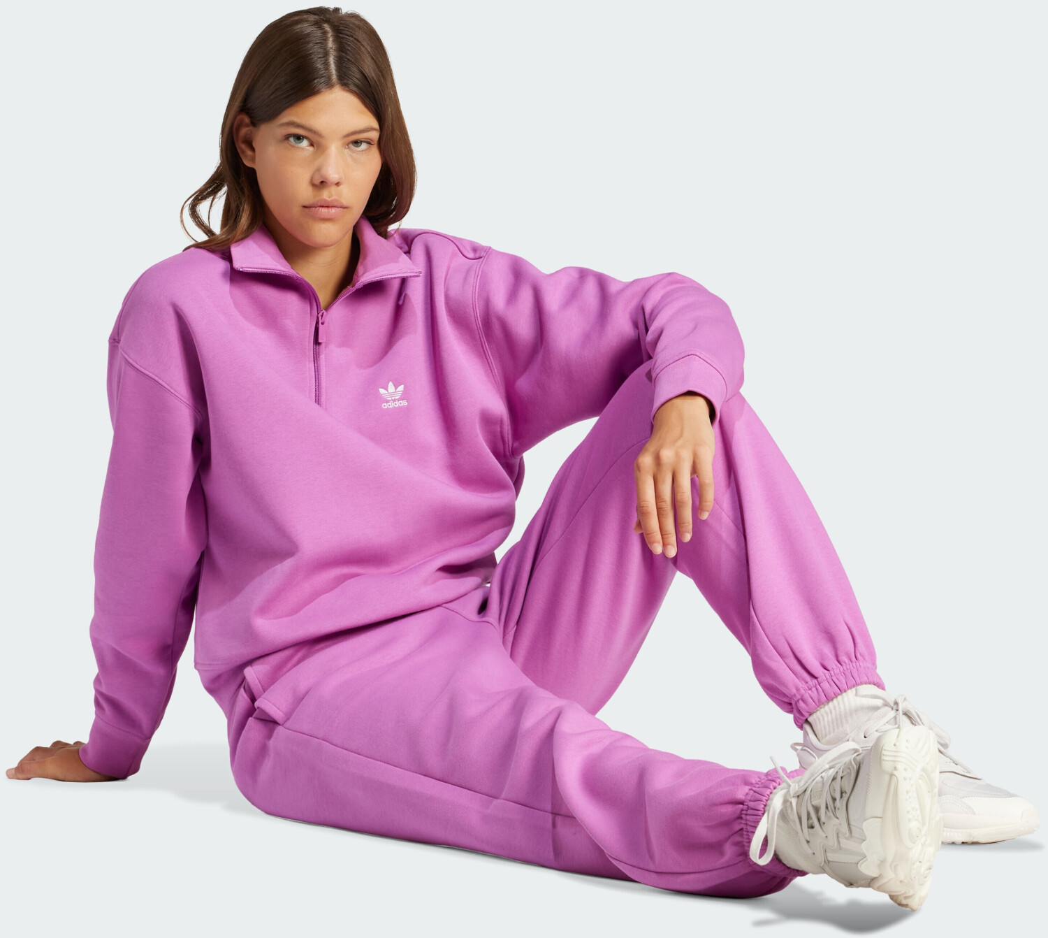 Adidas Essentials Fleece Tracksuit Bottoms Women IR5964 semi pulse lilac ab 31 19 Preisvergleich bei idealo