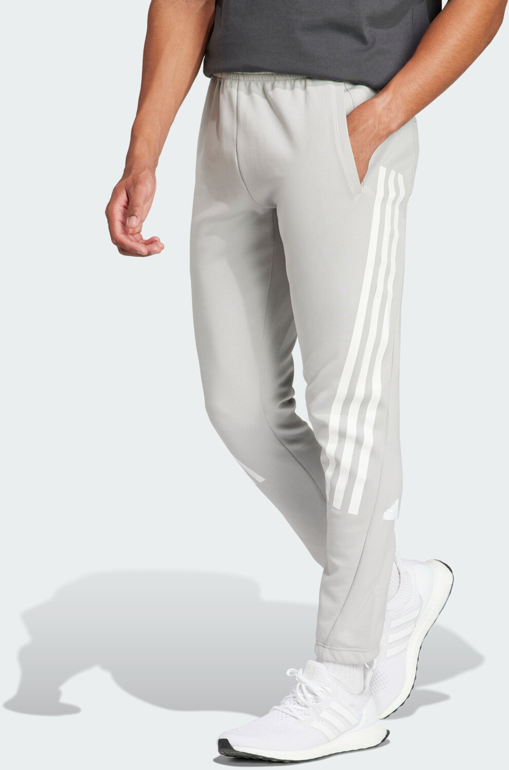 Adidas Future Icons 3 Stripes Pants Men IR9203 grey two ab 48 75 Preisvergleich bei idealo