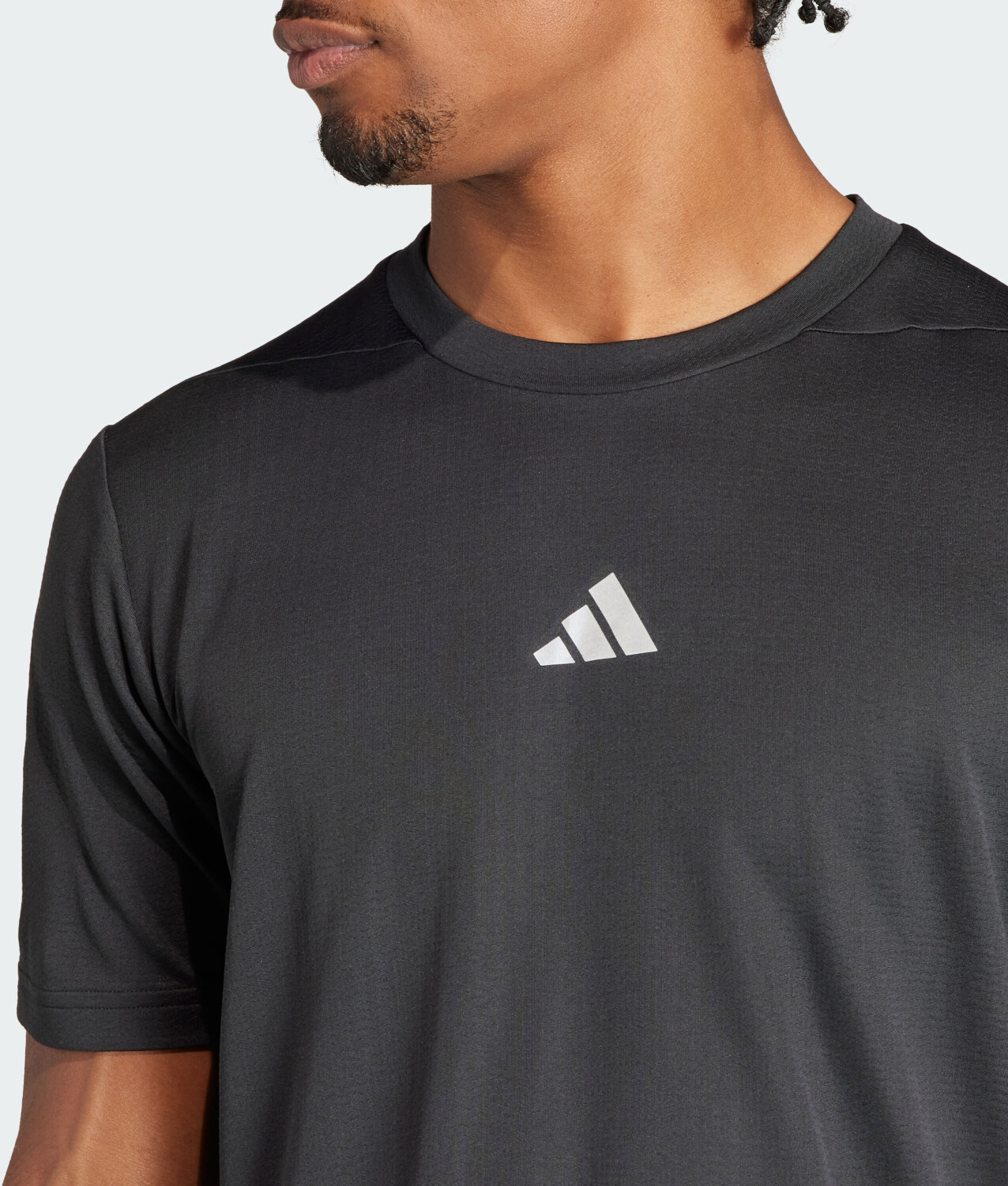 Adidas Designed for Training HIIT Workout HEAT.RDY T Shirt Men IS3739 black ab 35 00 Preisvergleich bei idealo