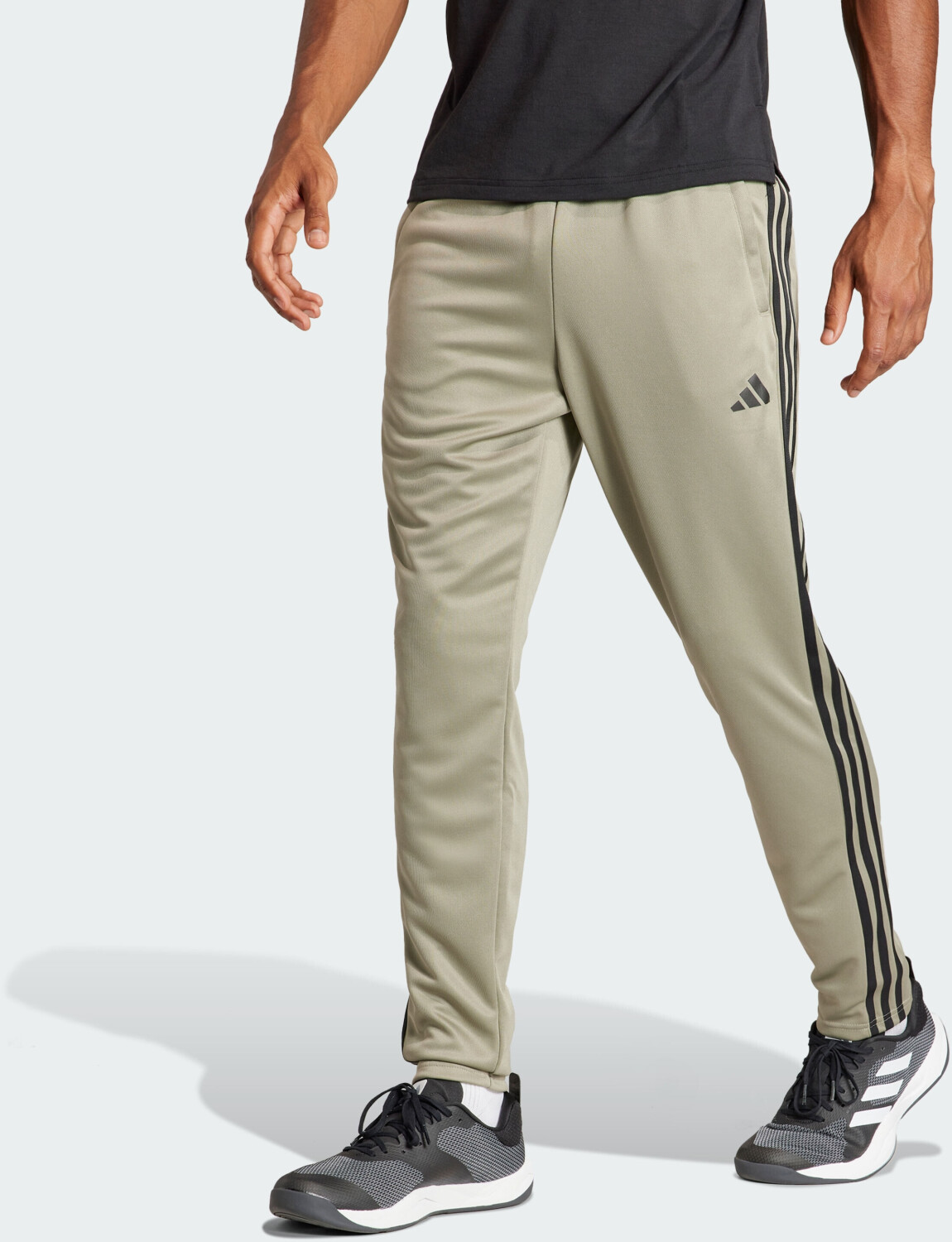 Buy Adidas Train Essentials 3 Stripes Tracksuit Bottoms Men IT5412 silver pebble black from 26.99 Today Best Deals on idealo
