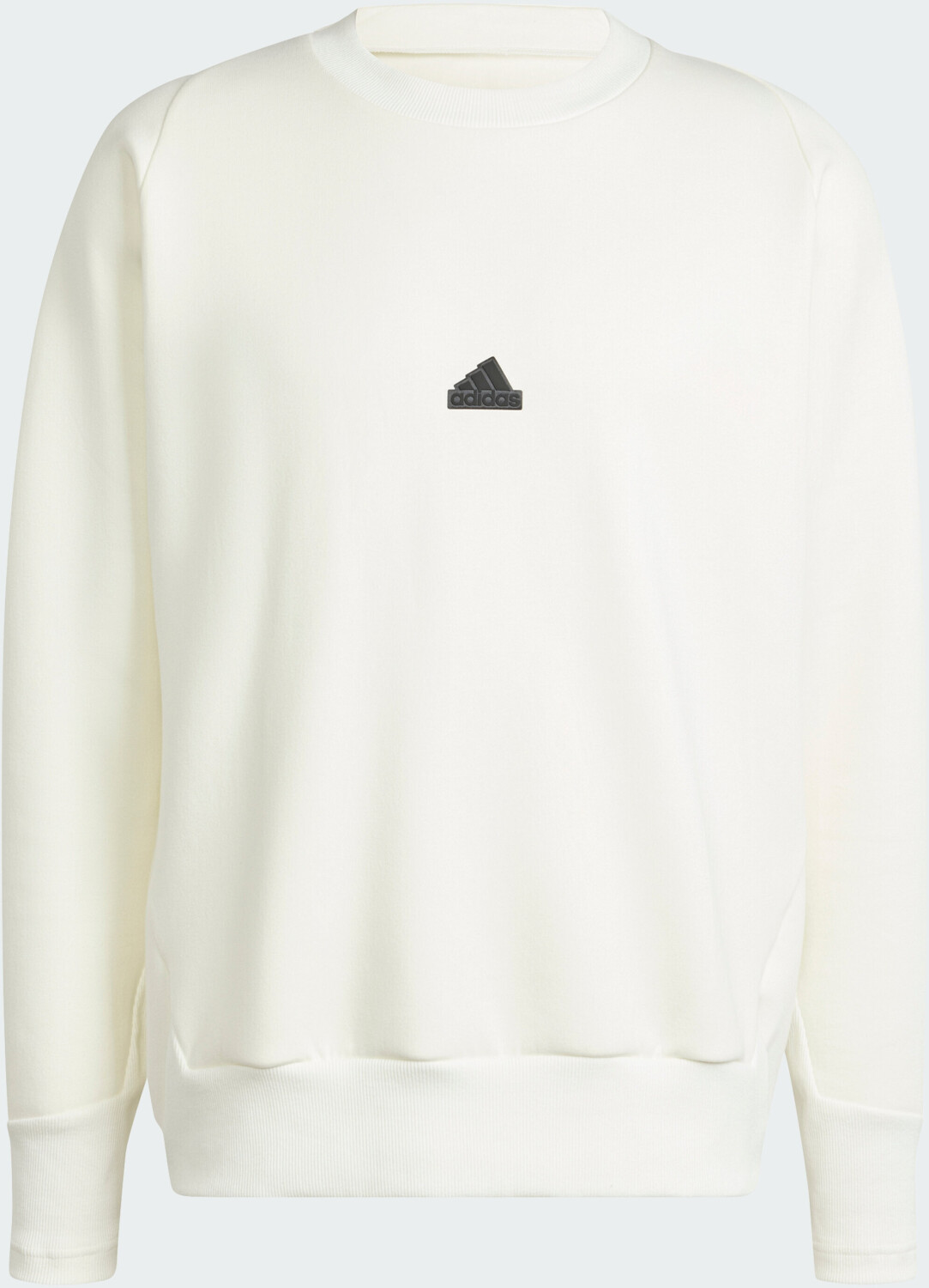 White adidas sweatshirt mens cheap