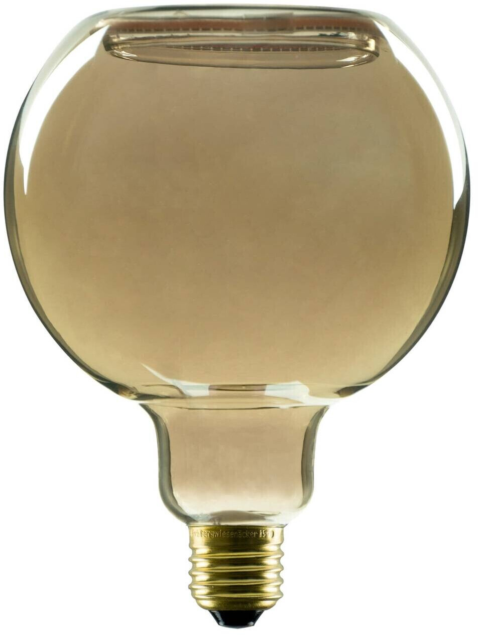Segula Floating Globe G125 E27 6W gray glass open
