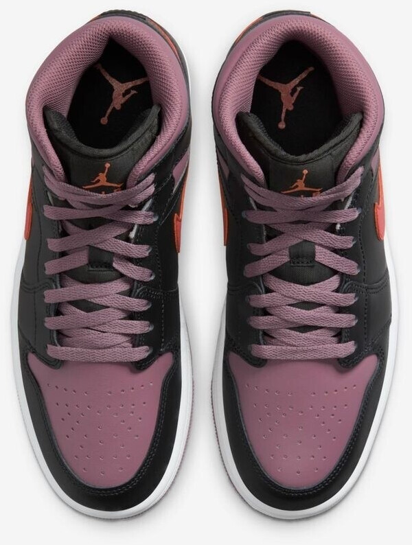 Nike Air Jordan 1 Mid SE black sky j mauve white sky j orange ab 99 90 Preisvergleich bei idealo