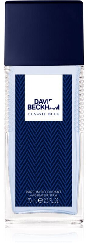 Photos - Deodorant David Beckham Classic Blue Deo natural Spray  (75ml)
