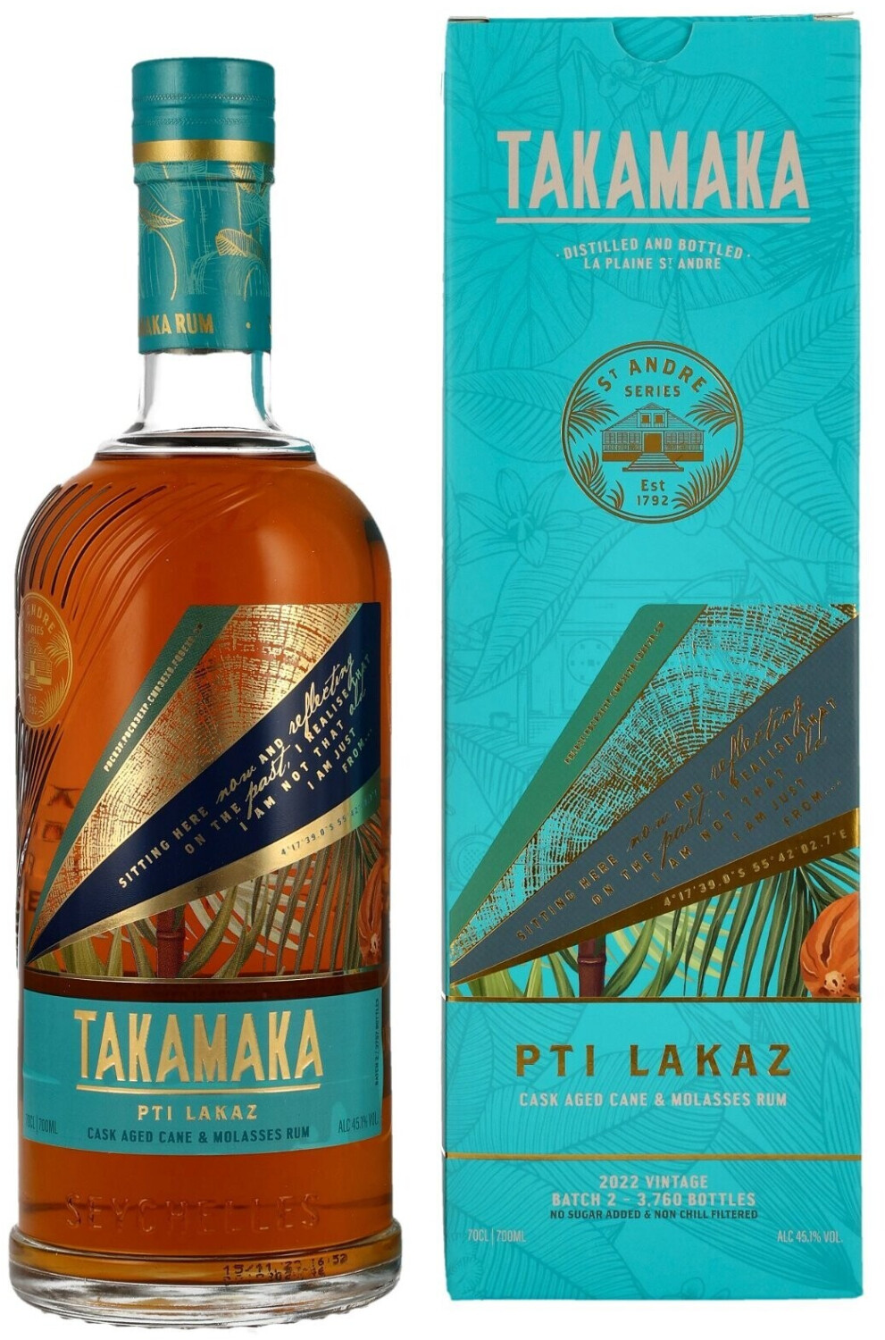 Takamaka Bay PTI Lakaz Batch 2 0,7l 45,1%