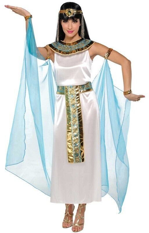 Amscan Egyptian Minerva ladies costume white/gold